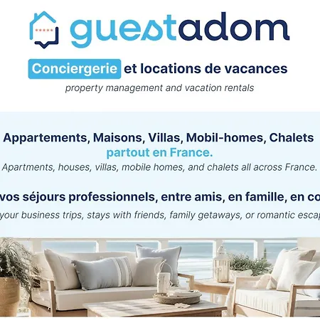 La Roche Bleue - Proche Plage - Jardin Vakantiehuis *